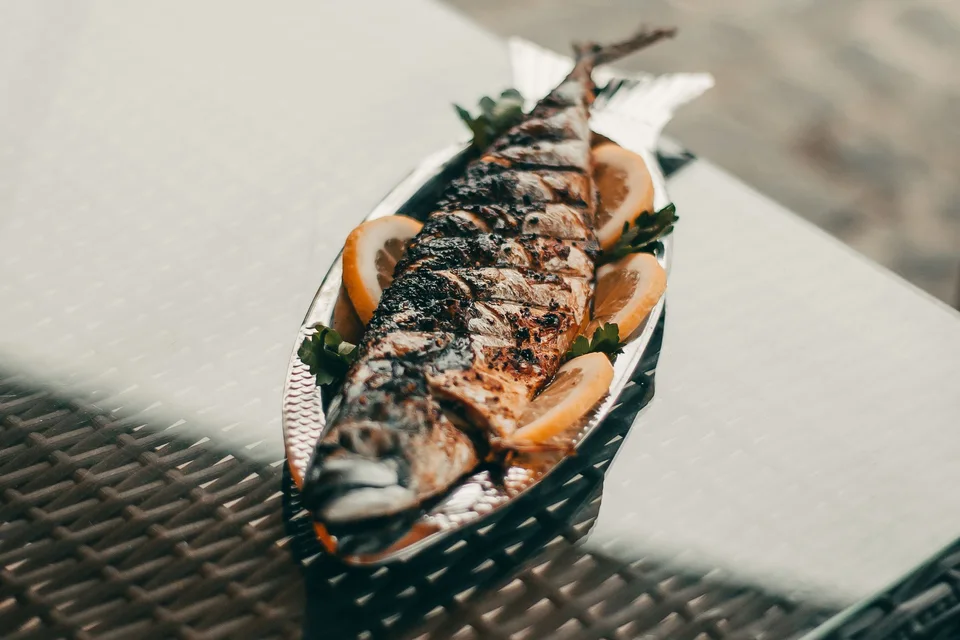 BookNoFees: Esimerkkikuva: Grillattu kala