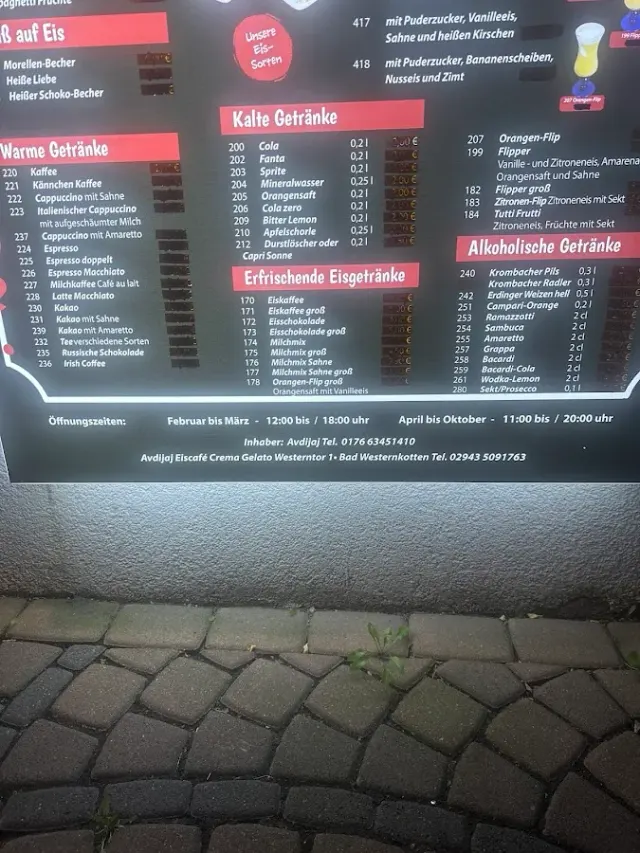 BookNoFees: Ravintola – Eiscafé Crema Gelato – Erwitte – Eiscafé Crema Gelato, kuva 3