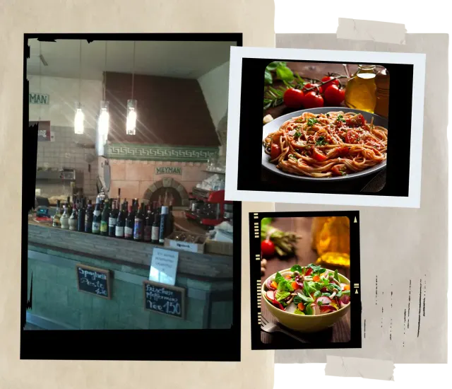 BookNoFees: Ravintola – Pizzeria Meyman – Berlin – Pizzeria Meyman, kuva 2