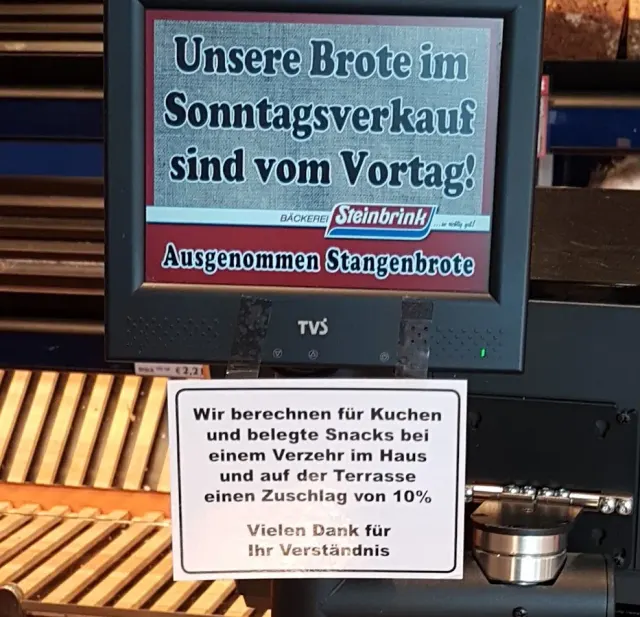BookNoFees: Ravintola – Bäckerei Steinbrink – Ennepetal – Steinbrinkin leipomo, kuva 2