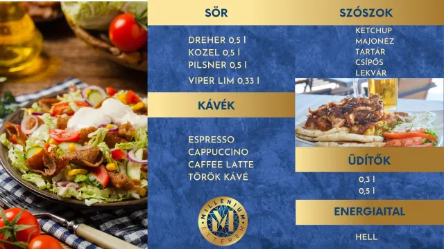 BookNoFees: Ravintola – Millenium étterem – Budapest – Millennium-ravintola, kuva 3