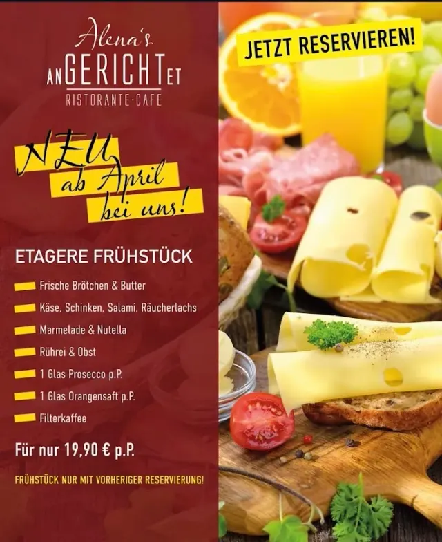 BookNoFees: Ravintola – Café Bistro Angerichtet – Medebach – Café Bistro – Tarjolla, kuva 2