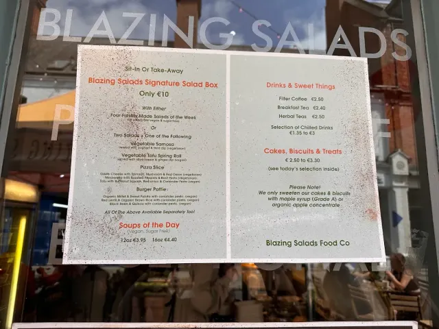 BookNoFees: Kahvila – Blazing Salads – Dublin – Tulisia salaatteja, kuva 2