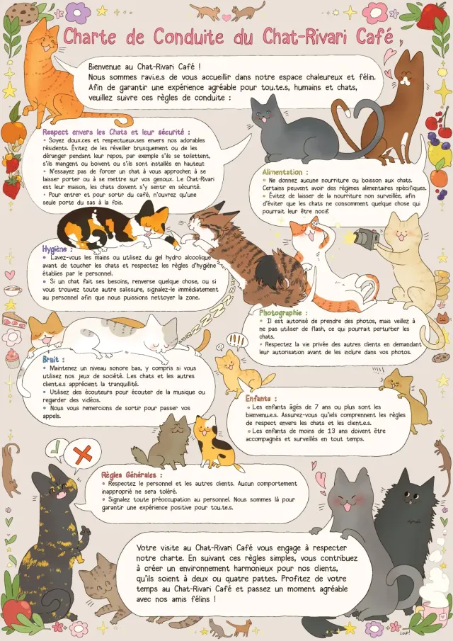 BookNoFees: Kahvila – Chat-Rivari Café – Paris – Chat-Rivari-kahvila, kuva 2