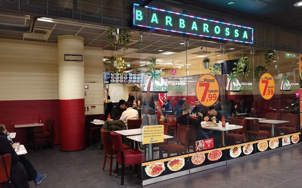 BookNoFees: Ravintola – Barbarossa Pizza & Kebab – Helsinki – Barbarossa Pizza & Kebab, kuva 1