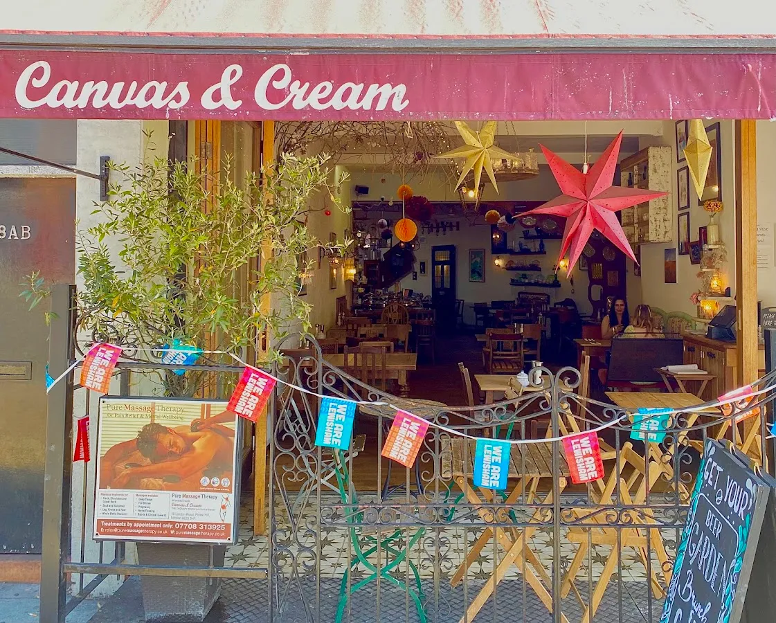 BookNoFees: Ravintola – Canvas & Cream – London – Canvas & Cream, kuva 1