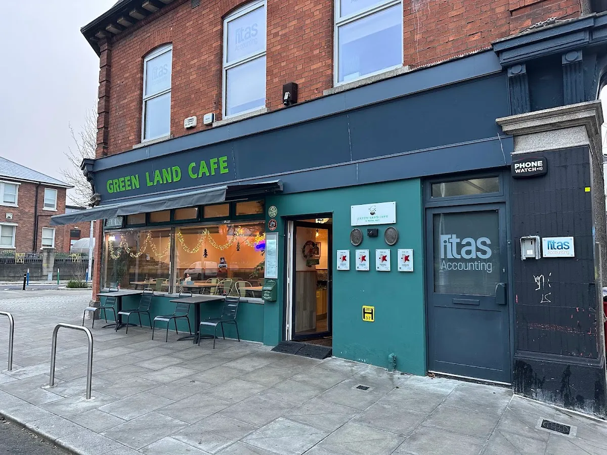 BookNoFees: Kahvila – Green Land Café – Dublin – Green Land Café, kuva 1