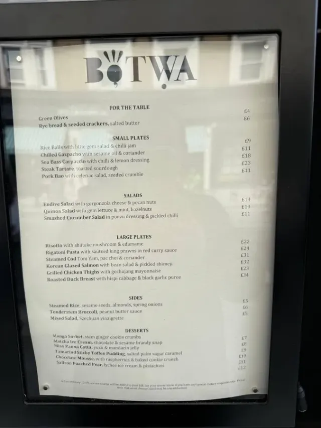 BookNoFees: Restaurang – Botwa restaurant Notting Hill – London – Restaurang Botwa i Notting Hill, bild 2