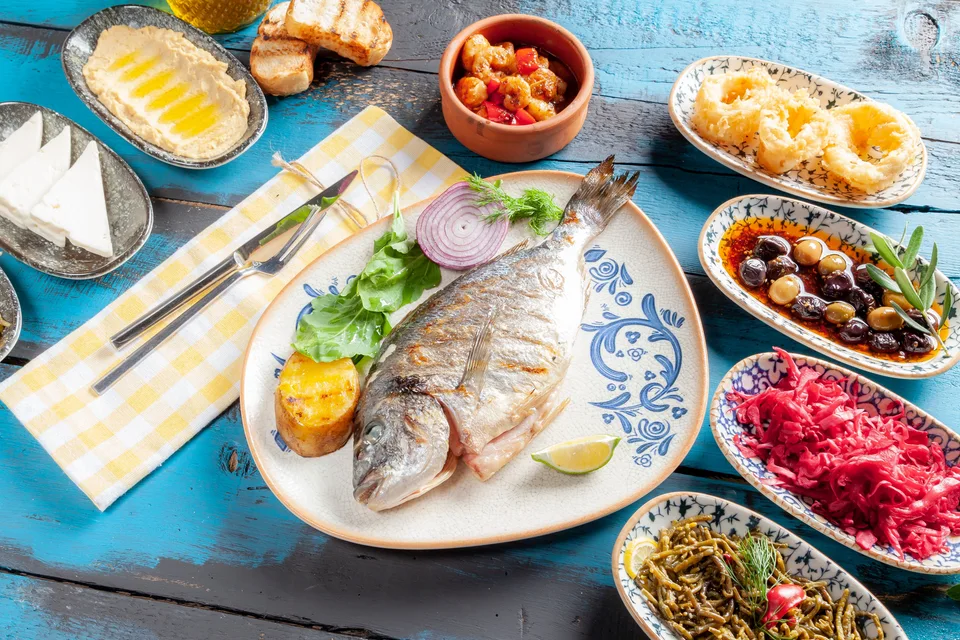 BookNoFees: Exempelbild: Grillad fisk